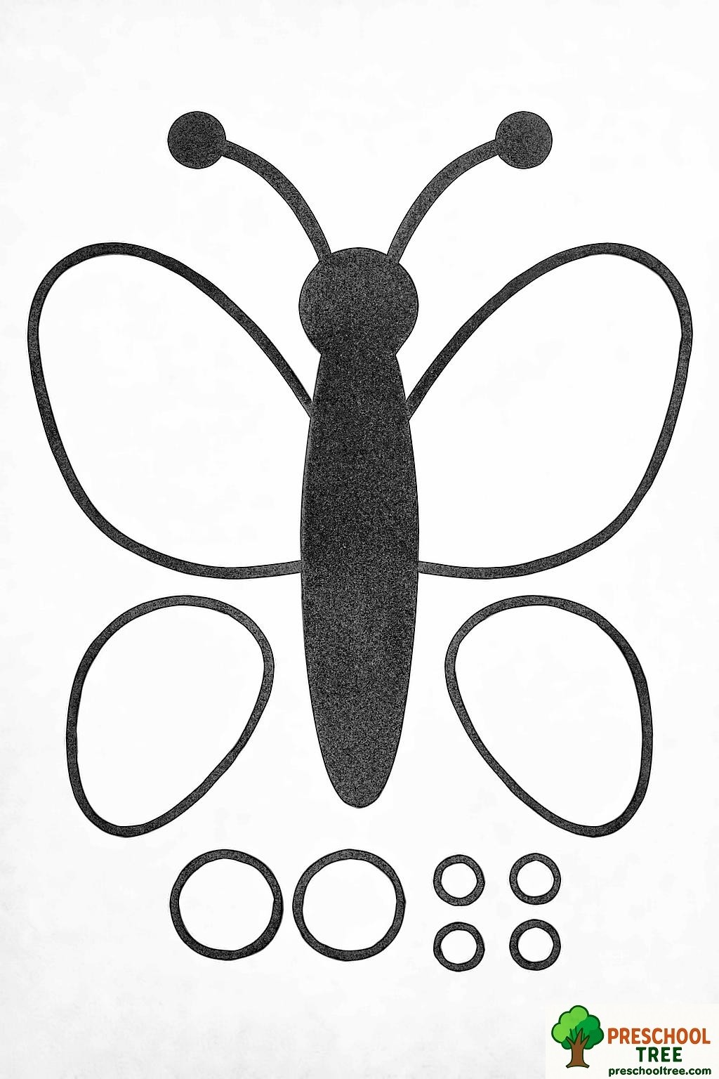 Butterfly Crafts Activity Printable Free 