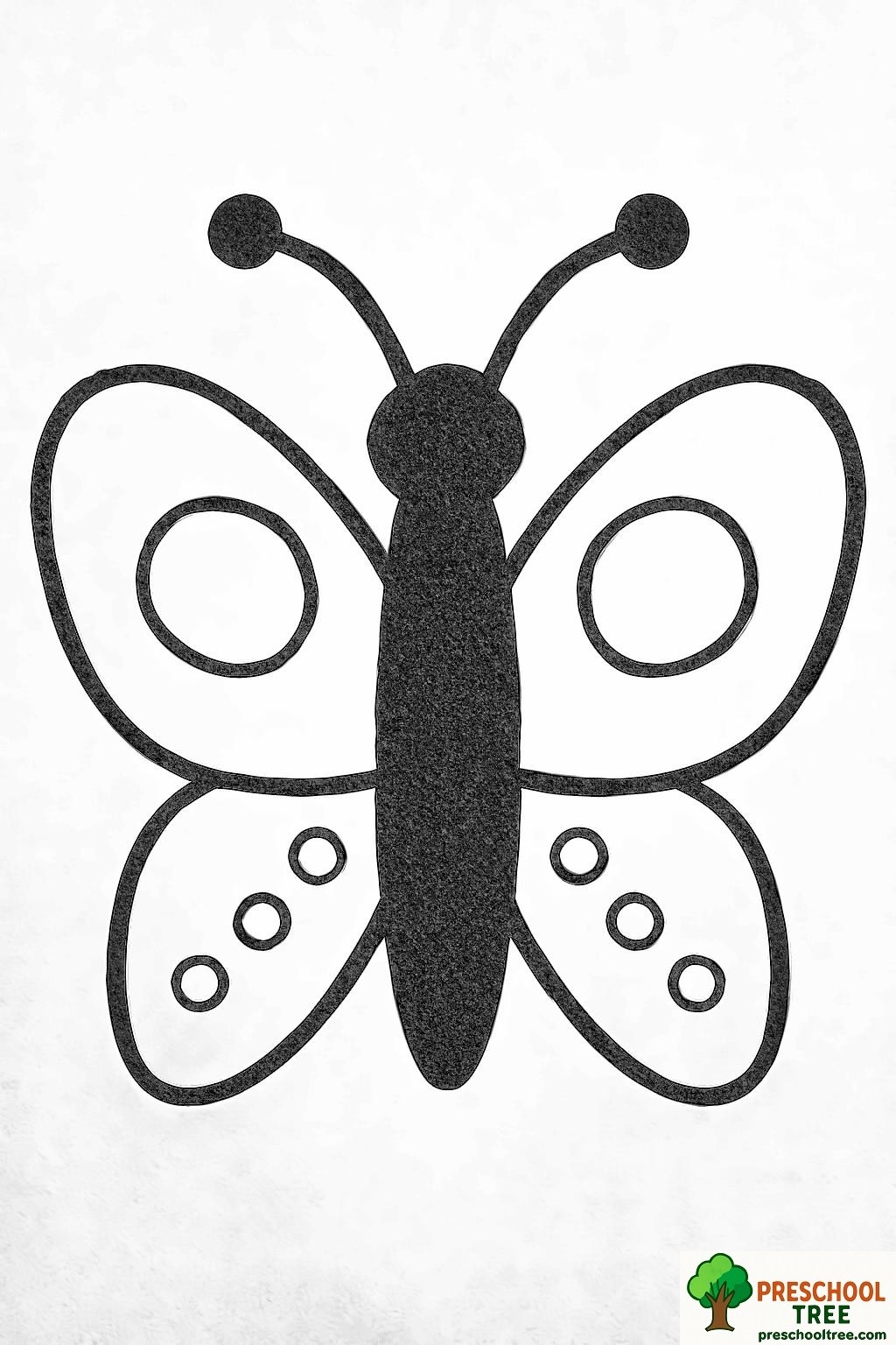 Butterfly Crafts Activity Printable Free 