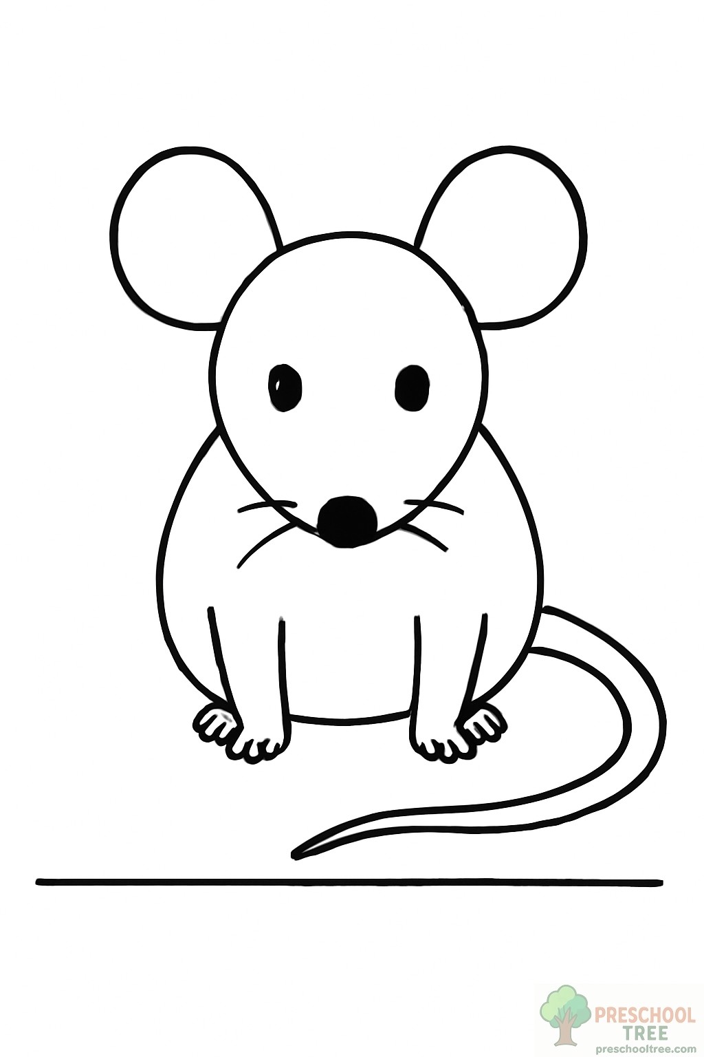 Mouse Art Activity Crafts Printable