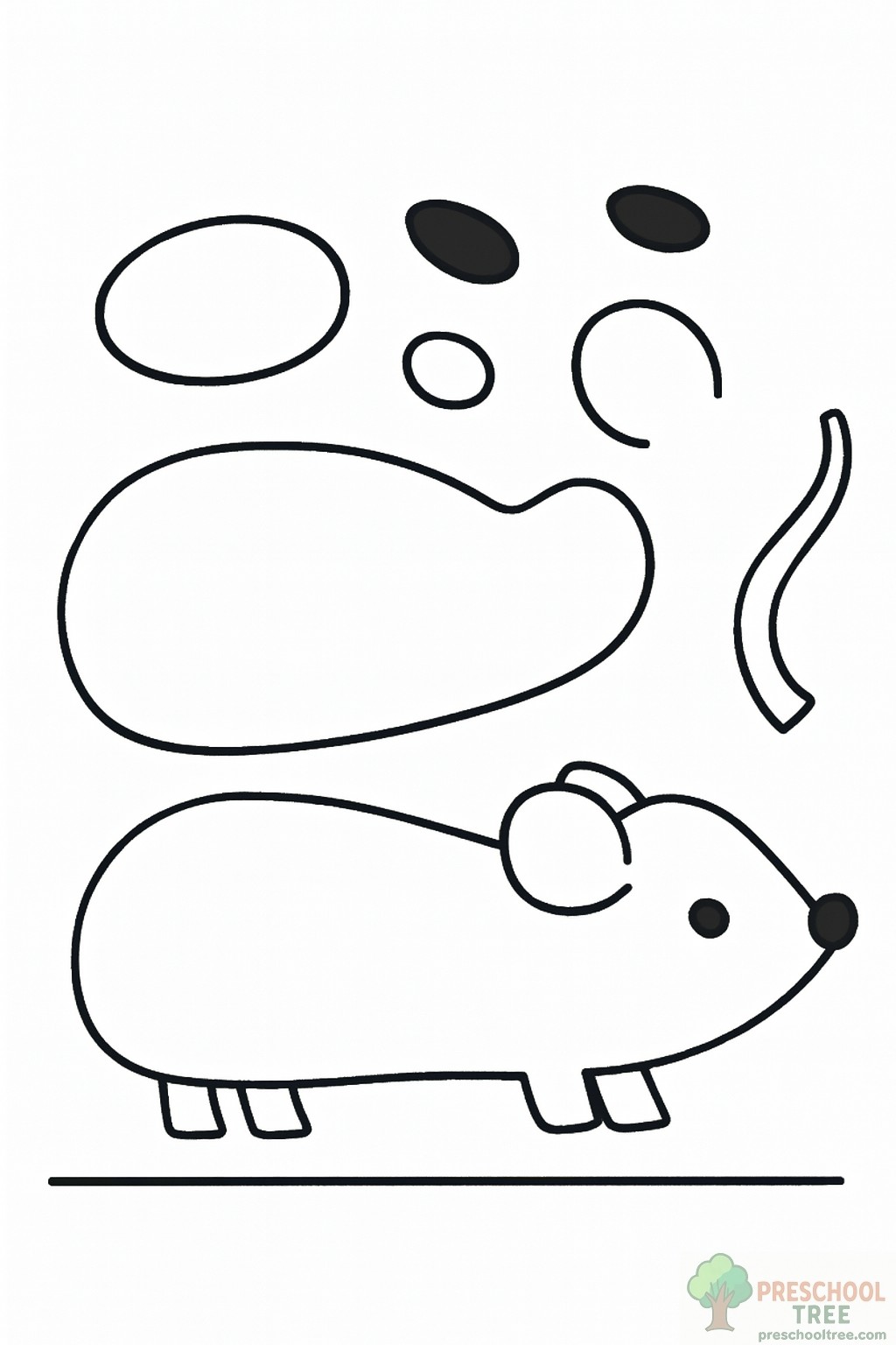Mouse Art Activity Crafts