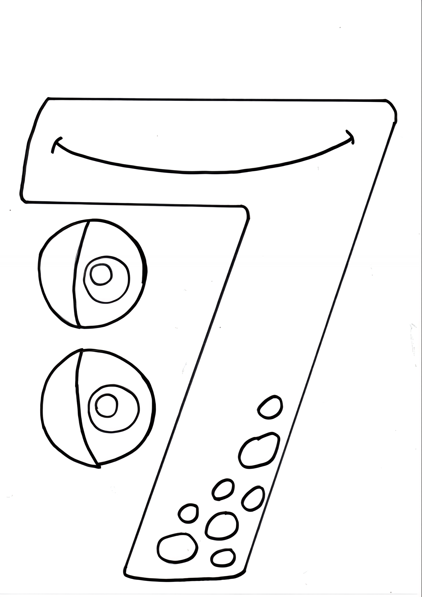 Number 7 worksheets for preschool free