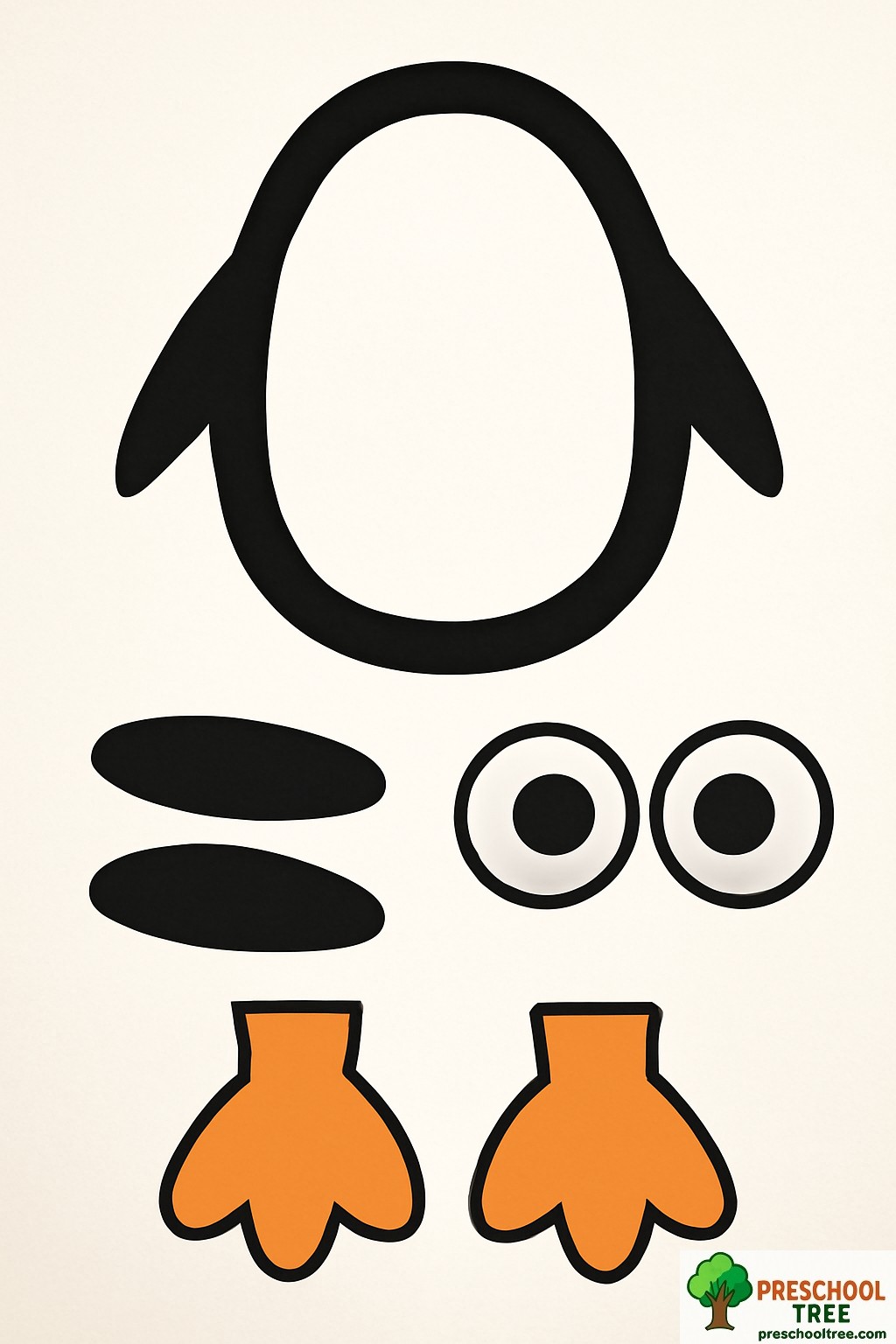Penguin Crafts Activity For Preschool