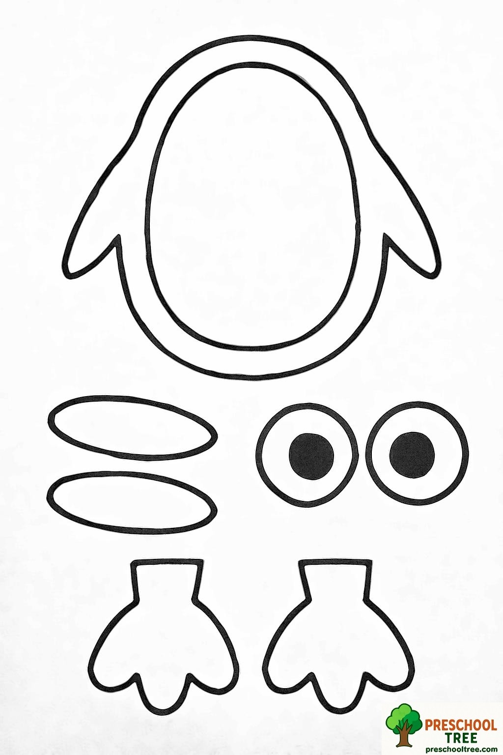 Penguin Crafts Activity For Preschool