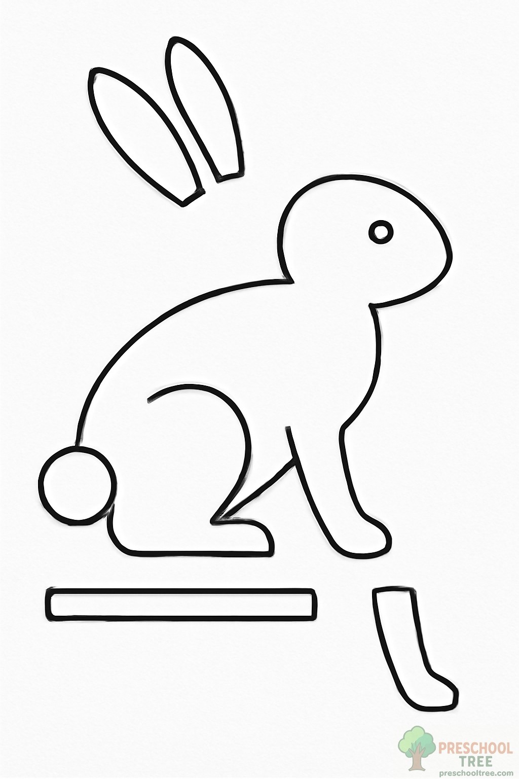 Rabbit Art Activity Preschoolers