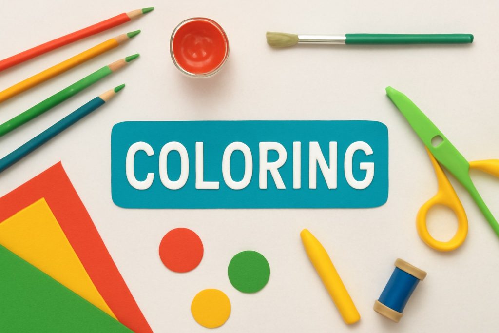 coloring preschooltree