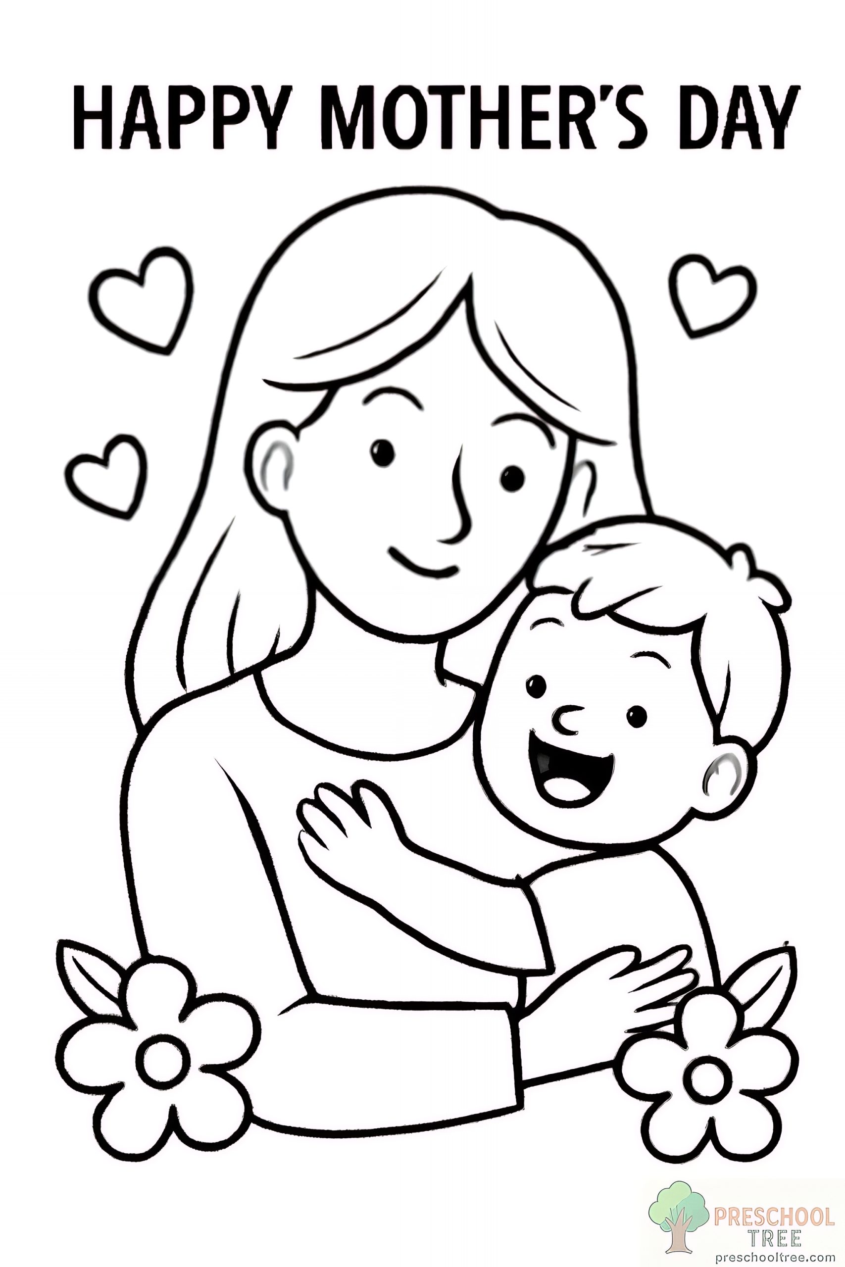 crafts for mother's day for preschoolers free printable