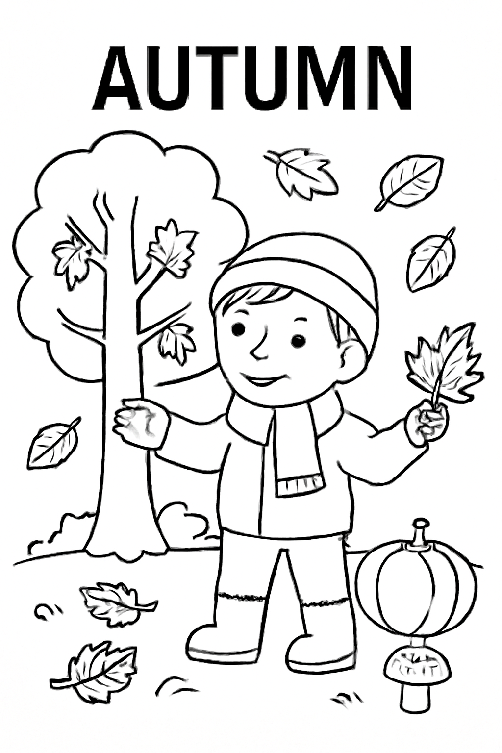Fall Preschool Crafts Free Printable